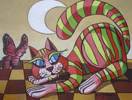Il gatto e la farfalla 